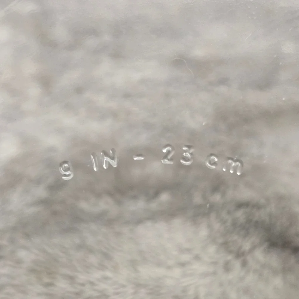 Pyrex clear glass